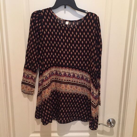 Bohemian Print Tunic   - Picture 1 of 6
